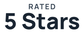 Rated 5 Stars on TrustPilot
